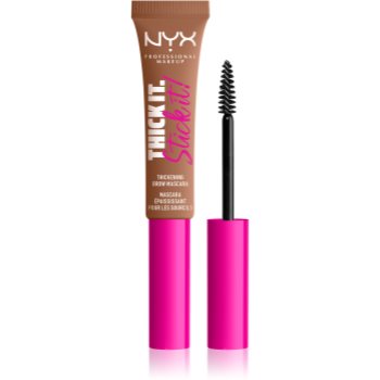 NYX Professional Makeup Thick it Stick It Brow Mascara mascara pentru sprâncene - imagine 2